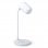 Klack Candeeiro de Mesa com Carregador Qi e Altifalante Bluetooth Branco