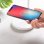 Klack Candeeiro de Mesa com Carregador Qi e Altifalante Bluetooth Branco