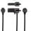 TooQ TQCLKC0015-G Cavo di Sicurezza con Combinazione per Laptop 1,5m Grigio