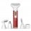 Ailoria Evapore Set Depiladora USB con Diferentes Cabezales Rojo
