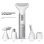 Ailoria Evapore Lot de 5 têtes de rechange de rasage blanches