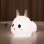 La Vague Lámpara de Noche Conejito Lazy Bunny