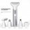 Ailoria Evapore Pro Lot de 5 têtes de rechange blanches