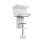 Kimex 150-3120 Support de table pour multiprises blanc