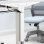 Kimex 150-3113 Canal de bureau vertical 35 cm Blanc