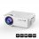 La Vague LV-HD320 Bundle Proyector LED HD 2500 Lúmenes + Pantalla 2.21x1.25m