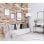 CasaFan 315226 Eco Véritable Ventilateur de Plafond avec Commande 14W 152cm Blanc/Noir