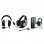 Qpad QH-92 Auriculares Gaming Negros