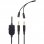 Arozzi Aria Casque Avec fil Arceau Jouer Noir, Rouge