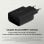 Belkin BoostCharge Cargador de Pared USB-C PD 3.0 PPS 25 W Negro