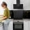 Ciarra CBCB6736C Campana Decorativa Inclinada 60cm Acero Inoxidable