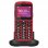 Telefunken S520 Teléfono para Personas Mayores Rojo