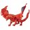 Hasbro Original Dragones y Mazmorras Honor Entre Ladrones Dicelings Dado Convertible Dragón Rojo