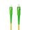Cable de Fibra Óptica Nanocable SC/APC Monomodo Simplex 30 m Amarillo