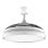 Ventilatore da soffitto Cecotec EnergySilence Aero 4280 Invisible White lame retrattili luce 40W