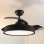Ventoinha de Teto com Luz Cecotec EnergySilence Aero 4280 Invisible Black 40W 106cm 6 Velocidades Pás Retráteis Comando