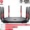 MSI RadiX AXE6600 WiFi 6E Tri-Band Router Gaming