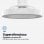 Ventilateur de plafond universel bleu Tramontana 6051W avec WiFi 25W