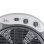 Bodenventilator Jata JVVS3015 40W 5 Flügel 3 Stufen Timer Metallgitter