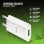 NGS Bucket Ace Cargador de Pared USB 5V/1A Blanco