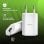NGS Bucket Ace Cargador de Pared USB 5V/1A Blanco