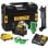 Dewalt DCE089D1G-QW XR Láser Autonivelante Verde 3 Líneas de 360° con Batería 10.8V y Maletín