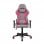 Drift DR90 Silla Gaming de Tela Gris/Rosa