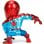 Jada Avengers Figura Spiderman Clásico de Metal 10cm Coleccionismo