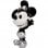 Jada Disney Figura Mickey Steamboat Willie de Metal 10cm Coleccionismo