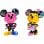 Jada Disney Set de Figuras Mickey y Minnie de Metal Edición Especial 10cm Coleccionismo