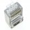 Lapara LA-4010226 Conector Macho RJ45 Cat 6 FTP con Guía (bolsa de 5 ud.)