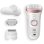 Braun Silk-épil 9 SensoSmart 9/880 Depiladora Blanca/Rosa + 7 Accesorios + Cepillo Limpieza Facial