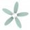 Cecotec EnergySilence Aero 4260 Mint Ventilatore da soffitto con luce e controllo 40W Verde menta