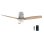 Ventilatore da soffitto Cecotec EnergySilence Aero 5600 Aqua Connected WiFi 40W legno LED