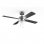 Cecotec EnergySilence Aero 5350 Black Design Ventilador de Techo con Luz 30W Acero Inoxidable