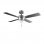 Cecotec EnergySilence Aero 5350 Black Design Ventilador de Techo con Luz 30W Acero Inoxidable