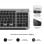 Subblim Prestige Multi-Device Combo Tastiera Wireless + Mouse Grigio/Nero