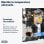 DeLonghi Magnifica Evo Cafetera Superautomática con Depósito de Leche 15 Bares Molinillo Integrado Titanio/Negra