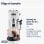 DeLonghi Magnifica Evo Cafetera Superautomática con Depósito de Leche 15 Bares Molinillo Integrado Titanio/Negra
