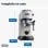 DeLonghi Magnifica Evo Cafetera Superautomática con Depósito de Leche 15 Bares Molinillo Integrado Titanio/Negra