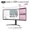 LG 34WP65CP-B 34" LED UWQHD 160Hz FreeSync Premium Curved