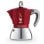 Caffettiera Moka Bialetti Moka Induktion 0,28L 6 Tazze Alluminio Acciaio Rossa