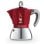 Cafetera Italiana Bialetti Moka Induktion 0,28L 6 tazas aluminio/acero roja