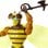 Figura de ação Mattel Masters of the Universe Origins Buzz-Off 14 cm