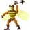 Figura de ação Mattel Masters of the Universe Origins Buzz-Off 14 cm
