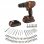 Black & Decker BDCHD18BAFC-QW Schlagbohrmaschine, 18 V, 10 mm, 40 Nm, mit Ladegerät/Koffer und 2 Akkus