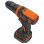 Black & Decker BDCDD12KB-QW Perceuse-visseuse 10,8 V 26 Nm 10 mm avec chargeur/étuis et 2 batteries