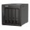 QNAP TS-453E NAS Tower Ethernet/LAN Schwarz J6412