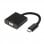 Aisens A109-0347 USB-C/M auf VGA Konverter Schwarz 15Cm