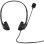 Auriculares HP G2 com cabo USB, microfone com cancelamento de ruído, conforto escritório, preto